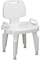 MDS89755R - Medline Composite Bath Benches with Back