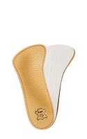 Orthotic 3/4 Leather Insoles with Longitudinal and Transverse Arch Support, Kaps Flamenco, All Sizes (Women / 9 US / 40 EUR / 7 UK)