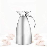 FHFA Insulation Pot Household Thermos Stainless Steel Vacuum Flask European Large Capacity Kettle 2 liters (Color : C)