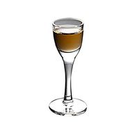 6 Pieces Creative Mini Goblet Spirits White Wine Glass European-Style Thick-Bottom Cup #12