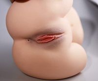 Sêx Dáll Tôrsô 2 in 1 Male Gift Female Life Size TPE Silicone Torso Lívē D-ólls Male Mâttürbâtiõn Tõy P'ôçkêt P'ûššy with 2 Openings Flesh LUYUJNI0407