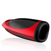 Therapeutic Superior Quality 10 Frequency Auto Blowjob Cup Smart Heating Telescopic Sucker Deep Throat Oral Tongùe Mastūrbat,Personal Massager for Body Deep Tissue Massage, Waterproof & Whisper Quiet