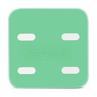 Compact Digital Bathroom Scale, Tempered Glass, Easy to Read Digital Display, Accurate Readings CQOZ (Color : B)