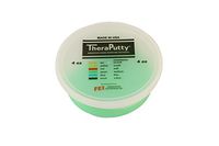 CanDo TheraPutty Plus Anti-Microbial, Green: Medium, 4 oz