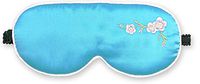 Embroidered Natural Silk Sleep Mask & Blindfold Super-Smooth Eye Mask Eye Cover#543