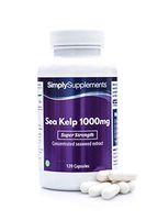 Sea Kelp Capsules 1000mg | High Quality Seaweed Supplement Rich in Iodine | 120 Capsules = 2 Month Supply | Manufactured in The UK