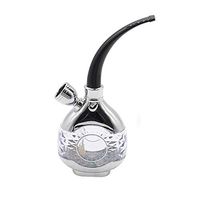 Zinc Alloy Filter Hookah Hose Hooka Multiple Filtering Tobacco Pipe Cigarette Holder New Shisha Set Shisha Gift Accessories