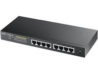 Zyxel 48-Port Gigabit Switch, 170W PoE+, Smart Managed, Rackmount, w/2x SFP (GS1900-48HP)