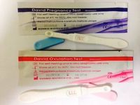 Combo Pack 14 (LH) Ovulation Midstream Tests & 2 (HCG) Pregnancy Midstream Tests FDA Approved