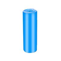 Slendima 100 Pcs Solid Color Disposable PE Trash Bags,Home Office Thickened Garbage Rubbish Waste Trash Bags Blue