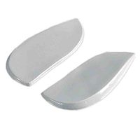 Viscolas Solid Polyurethane Orthex Heel Wedges, 1/4 inch, Small, Pack of 6 Pairs