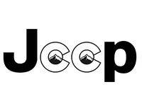 Jeep Logo w/ Colorado Flag "C" PREMIUM Decal 5 inch White | Wrangler | Rubicon | Cherokee | Sahara | 4x4 | Offroad | Girl Jeep | car truck van laptop macbook bumper sticker