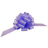 Large Lavender Ribbon Pull Bows - 9" Wide, Set of 6, Christmas Presents, Bows for Gifts, Wedding, Reception, Birthday, Easter, Baby Shower, Fundraiser, Decoration, Classroom, Office