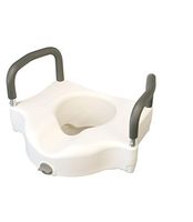 MEDLINE MDS80316 MDS80316H Elevated Locking Toilet Seat