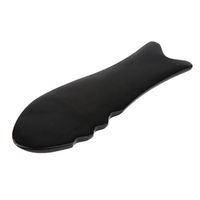 Portable Gua Sha Trigger Points Massage Tool Fish Shaped Facial Scraping Massager Board for Travel