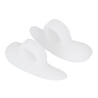 1 Pair Gel Silicone Bunion Protector Toe Separator Straightener Corn