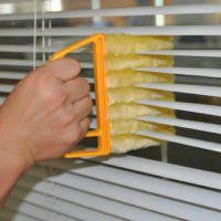 Blind & Shutter Brush Soft Flow-Thru Brush Idear For Windows, Awnings, Siding, Vinyl, And Fiberglass Cleaning, Set Of 2