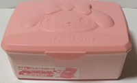 Sanrio My Melody Accessory Case Wipe Sheet Box 8 × 10.5 × 3.5 cm