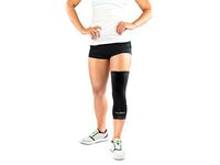 AccuMed Copper Compression Knee Sleeve - Made With Real Copper-Embedded Fiber For Recovery, Pain, Support of Stiff and Sore Muscles/Exercise/Sports. For Men & Women. 1 Pair X-LARGE (ACKS-XL)