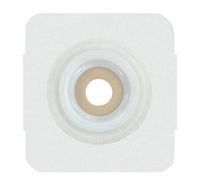 EI7819134 - Genairex Inc Securi-T USA Extended Wear Convex Pre-Cut 3/4 Wafer White Tape Collar (4 x 4)