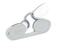 Nooz - Armless Reading Glasses - Silver +2 Rectangular - Wherever you go