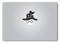 Harry Potter Sorting Hat and Glasses MacBook Decal Vinyl Sticker Apple Mac Air Pro Retina Laptop Sticker