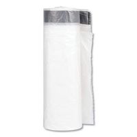 Inteplast Group DTS2838N 23 gal Draw Tape Liner - Natural44; 25 Bags per Roll - Pack of 6 Rolls