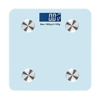 Ultra-Thin Digital Bathroom Scale, Backlit Display Scale with High-Precision Sensor and Tempered Glass CQOZ (Color : B)