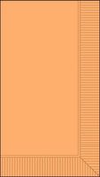 Medfare Peach 2-ply Dinner Napkins - 1,000 Per Box