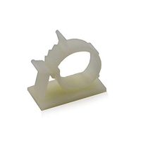 Cable Clips, GLE2016 Self-Adhesive Wire Holder Cable Organizer Cord Management Clamps with Adjustable Backed 20 Pack White (XX-Large)