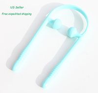 Neck Shoulder Leg and Toe Massager U Shape Roller Stick Muscle Pain Relief Self Manuel Tool