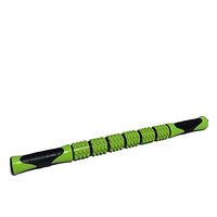 N/C FS TPR Gear Massager Muscle Relaxation Roller Yoga Fitness Exercise Bead Fascia Stick (Color : Green)