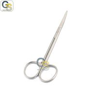 G.S IRIS SCISSORS 4” CURVED GERMAN GRADE BEST QUALITY