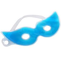 TRIXES Relaxing Gel Eye Mask with Holes - Cool and Hot Headache Tension Relief - Soothing for Puffy Eyes