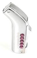 Aficionada Style Dual Flame Torch Lighter - Amethyst