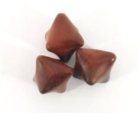 Set 3 Pcs. Reflexology Traditional Thai Massage Wooden Stick Tool Hand Head Foot Face Body Massage Tool Massager Red Wood #16