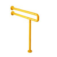 Hong Tai Yang XF Bathroom Safety handrail, Barrier-Free Toilet Handle, Non-Slip Stainless Steel Nylon Safety Support bar, handrail for Disabled Elderly, Yellow (Color : Yellow)