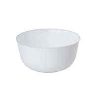 Trendables Premium Plastic Bowls, Disposable Food Grade Plastic Bowls - Geo Design - 40 Pack
