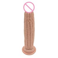 TPTPMAY Corn Dildlo with Suction Cup Pennis Dong Amal Plug G-Sport Toys