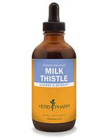Herb Pharm Milk Thistle Seed Liquid  Extract for Liver Function Support - 4 Ounce