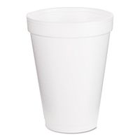 Dart 12J12 Foam Cup Hot or Cold, 1000 per Case, 12 oz.