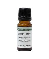 LorAnn Lemongrass Oil (100% Pure Food Grade Essential Oil), 1/3 ounce Dropper Bottle - 3 Pack