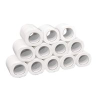 Midress White Toilet Paper Toilet Roll Tissue Roll White Hygienic Paper Towels Toilet Tissue Roll Paper Toilet Paper Soft Skin-Friendly Household 3 Ply Paper Towels (10 Rolls)