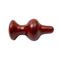 Potent Wooden Back Roller with Knobber - Strained Muscle Relief and Relaxation - Organic Wood Massager