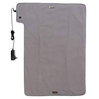 36" x 24" XXL Venture Heat Far Infrared Heating Pad for Pain Relief Therapy - Gentle Warming, Circulation and Healing, FDA Cleared, Electric 60 Min Therapeutic Cycle (Gray)