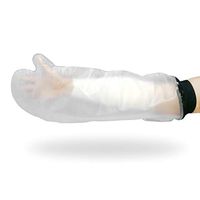 Adult Shower Arm Cast Cover for Bath, Waterproof Bandage Protector Bath Watertight Protection to Hands, Wrists, Fingers Wounds Burns, Reusable & Lightweight (Full Arm)