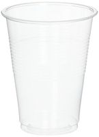 Blue Sky 100 Count Plastic Cups, 7 oz, Clear