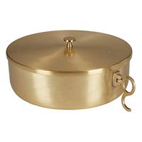 Sudbury Brass Satin Finish Ciborium, 6 1/2 Inch