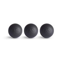 RAD Micro Rounds I Set of 3 High Density Massage Balls for Jaw, Feet and Hands Myofascial Release, Self Massage, Mobility and Recovery