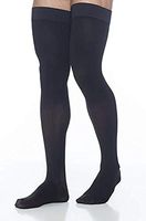 SIGVARIS Men’s DYNAVEN Closed Toe Thigh-Highs w/Grip-Top 30-40mmHg